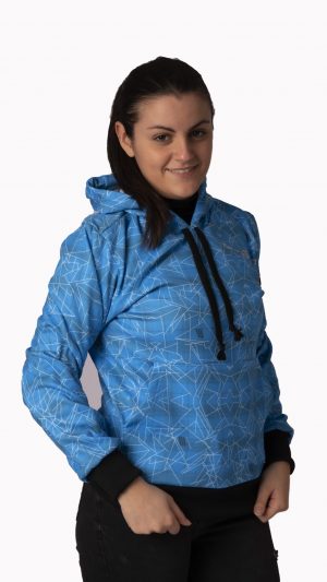 Felpa Tecnica C&B verde hey team