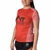 T-shirt sport Hey Team rossa donna